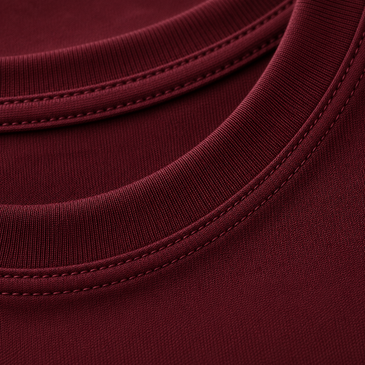 SAMIO Men's Maroon Cotton T-Shirt | Regular Fit | 200 GSM