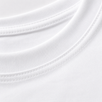 SAMIO Men's Cotton T-Shirt | White | Regular Fit | 200 GSM