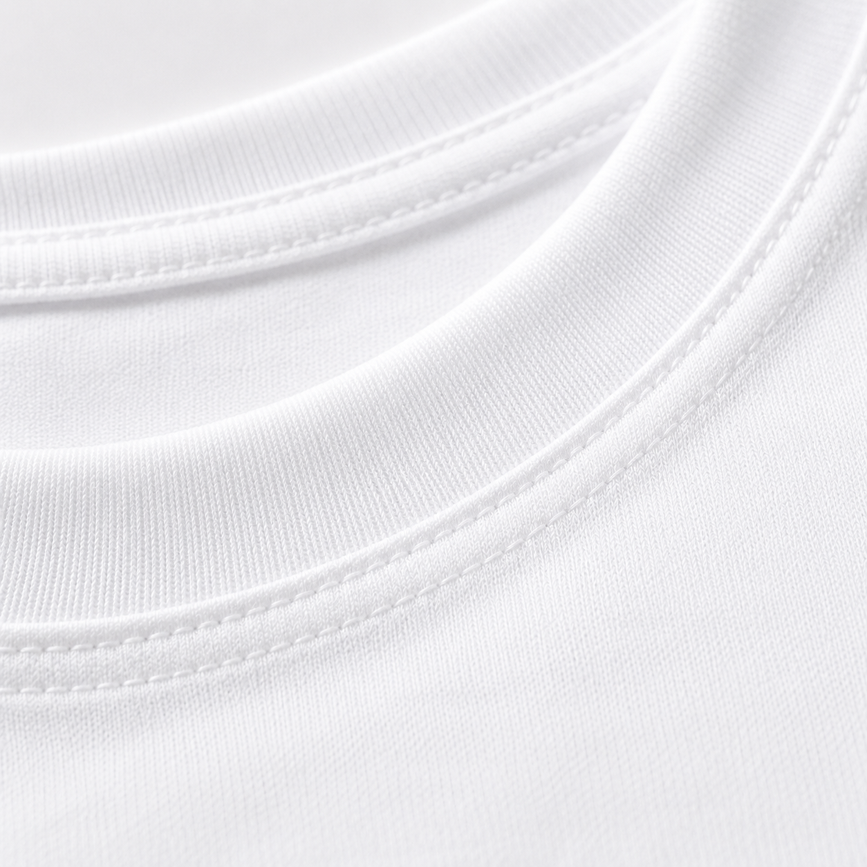 SAMIO Men's White Cotton T-Shirt | Regular Fit | 200 GSM