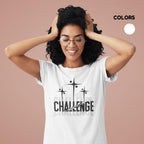 SAMIO Women’s Printed Cotton T-Shirt | White | Regular Fit | 200 GSM Premium Fabric