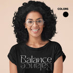 SAMIO Women’s Printed Cotton T-Shirt | Black | Regular Fit | 200 GSM Premium Fabric