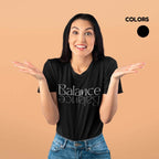 SAMIO Women’s Printed Cotton T-Shirt | Black | Regular Fit | 200 GSM Premium Fabric