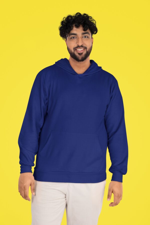 Samio-Men-Hoodie-Blue-3 Samio Men Plain Hoodie (Navy Blue)
