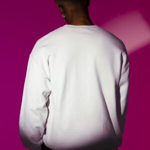 Samio Men Plain Hoodie (White)