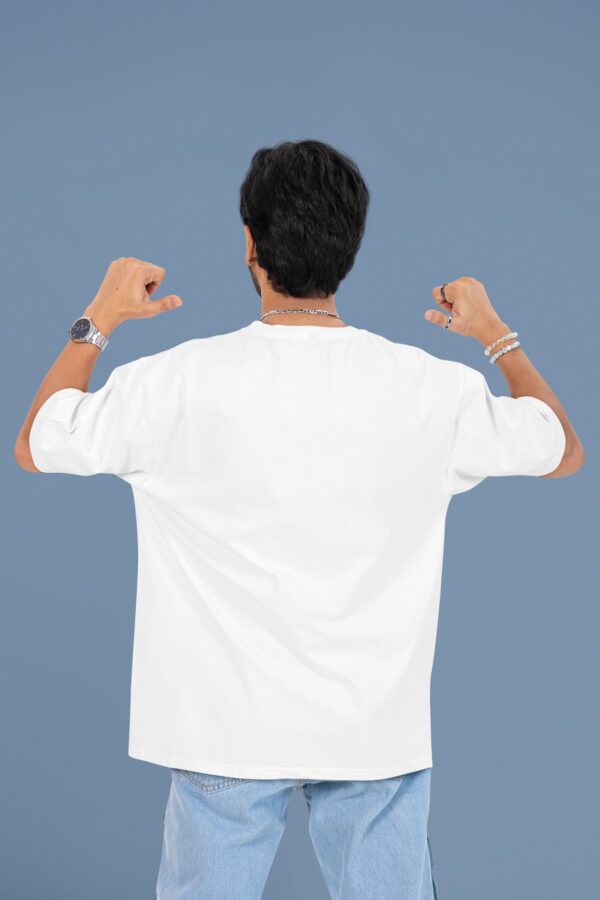 Samio Men Plain Tshirt (White)