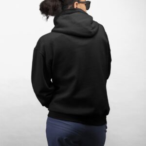 Samio Women Plain Hoodie (Black)