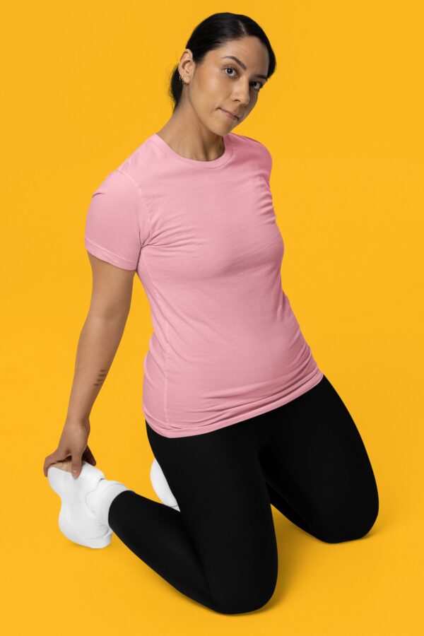 Samio Men Plain Tshirt (Light Pink)
