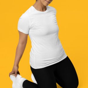 Samio Men Plain Tshirt (White)