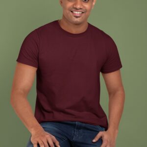 Samio Men Plain Tshirt (White)