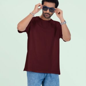 Samio Men Plain Tshirt (White)