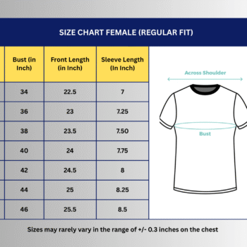 SAMIO Women’s Printed Cotton T-Shirt | White | Regular Fit | 200 GSM Premium Fabric - Image 6